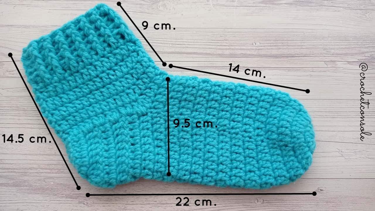 Medias O Calcetines A Crochet Crochet Con Sole