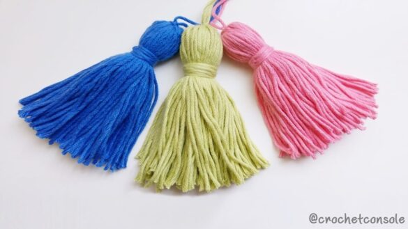 Como hacer borlas de lana o hilo-Crochet con Sole