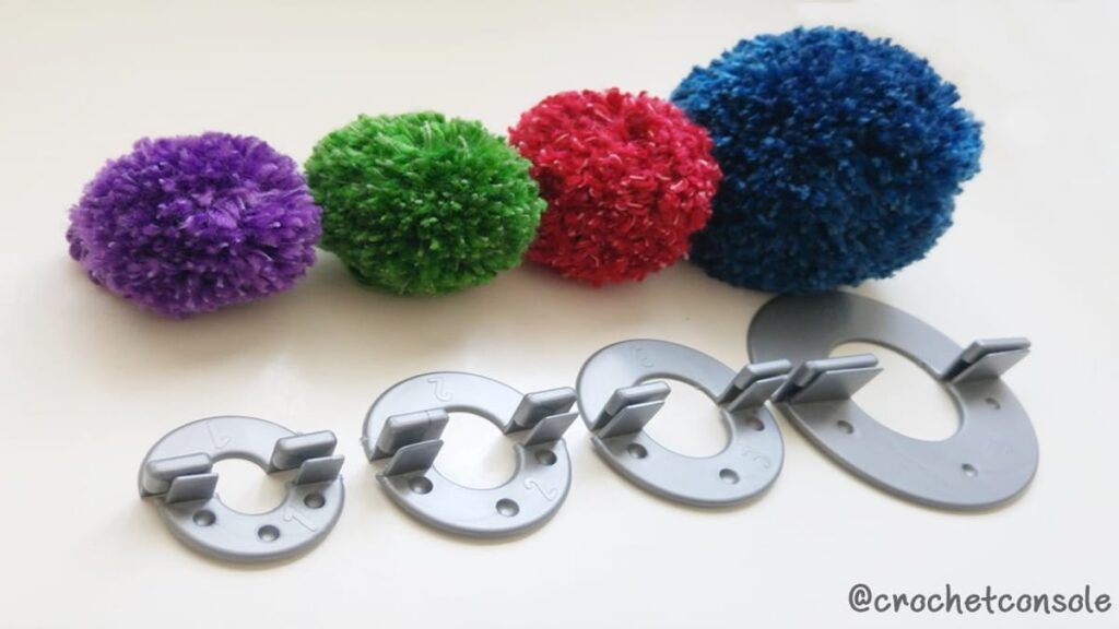 Como hacer pompones con pomponera-Crochet con Sole