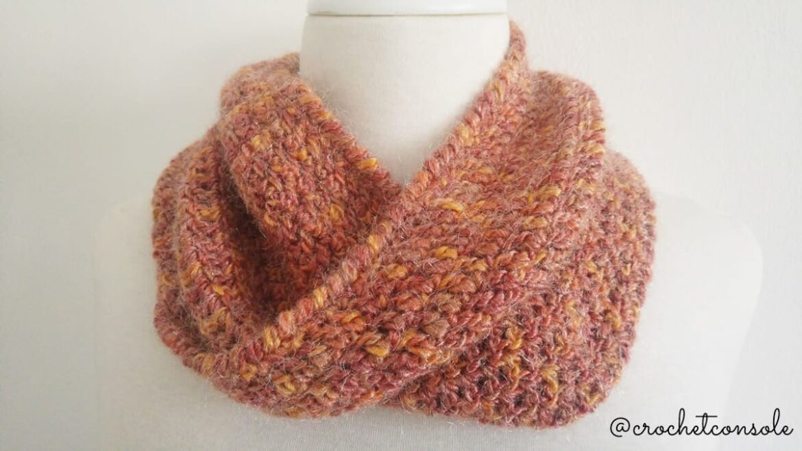 Cuello moebius a crochet01-Crochet con Sole Cuello moebius a crochet-Crochet con Sole