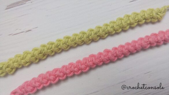 Cordon rumano a crochet-Crochet con Sole