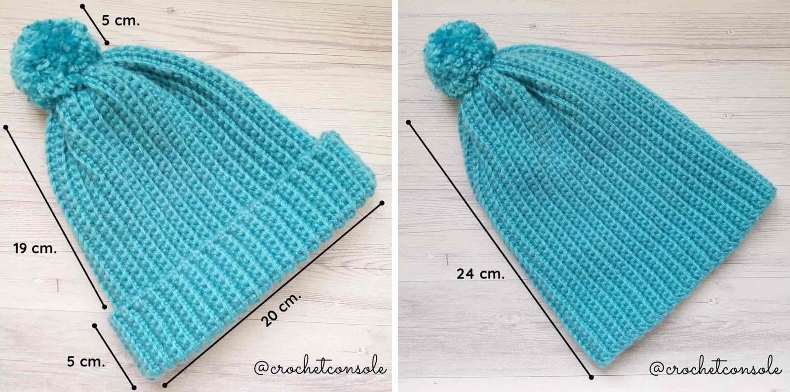 Gorro a crochet para principiantes - Crochet con Sole