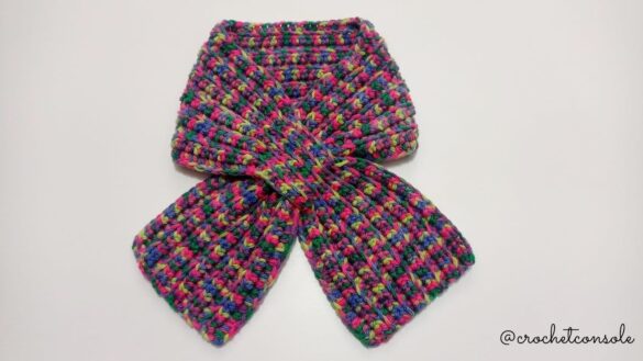 Bufanda gatito a crochet-Crochet con Sole