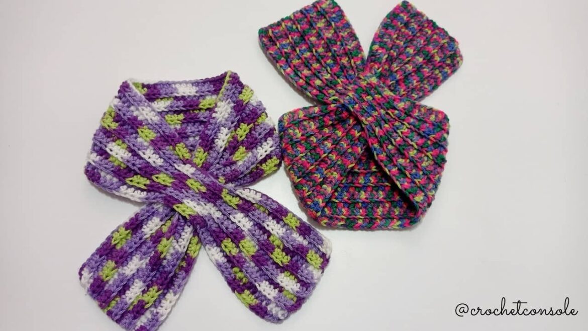 bufanda de gato tejida