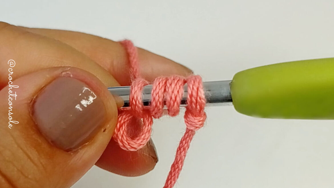 Cómo iniciar un círculo a crochet sin anillo-Crochet con Sole