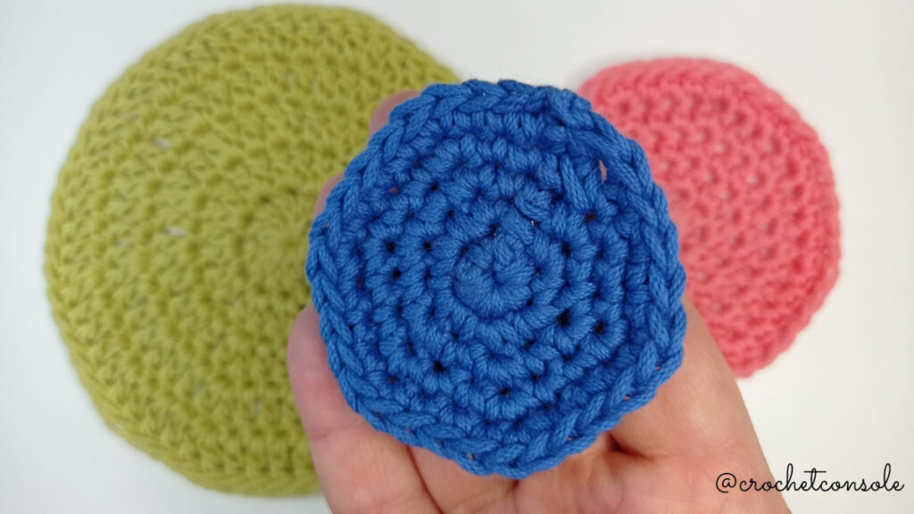 Cómo tejer un círculo en medio punto a crochet-Crochet con Sole