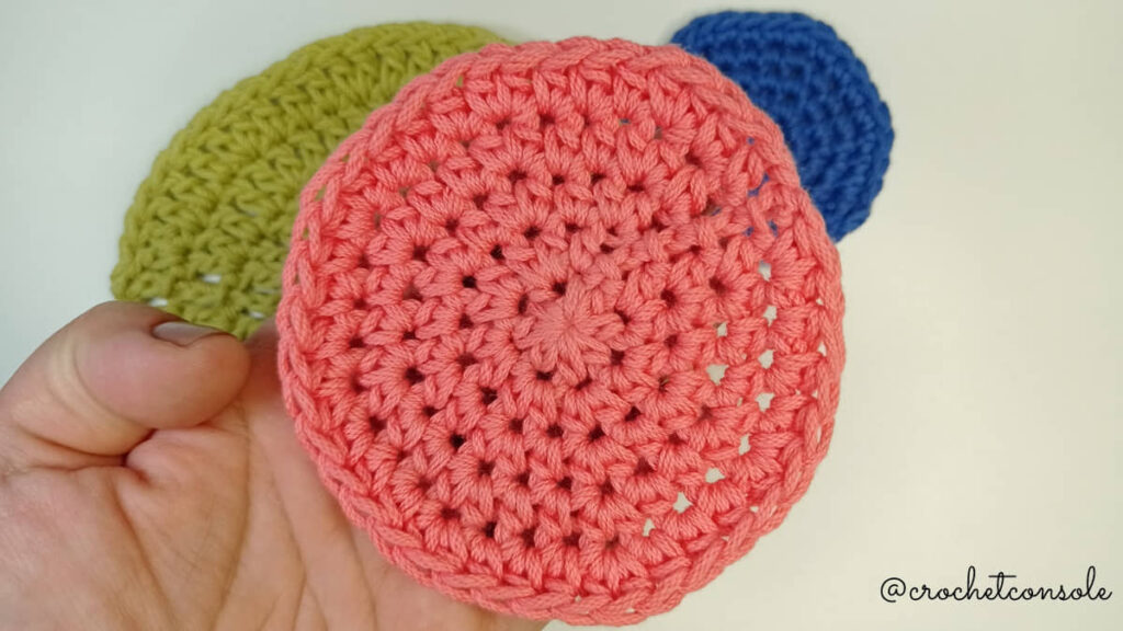 Cómo tejer un círculo en medio punto vareta a crochet-Crochet con Sole