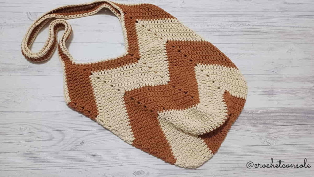 Bolso a crochet fácil con base cuadrada sólida-Crochet con Sole