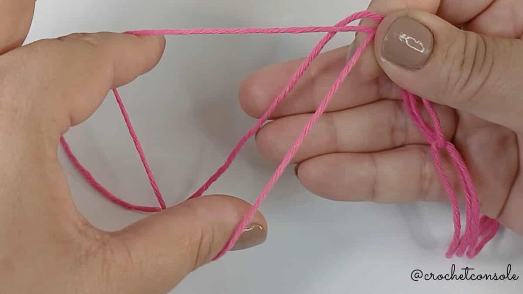 Cómo tejer a crochet con hebra triple usando sólo un ovillo-Crochet con Sole