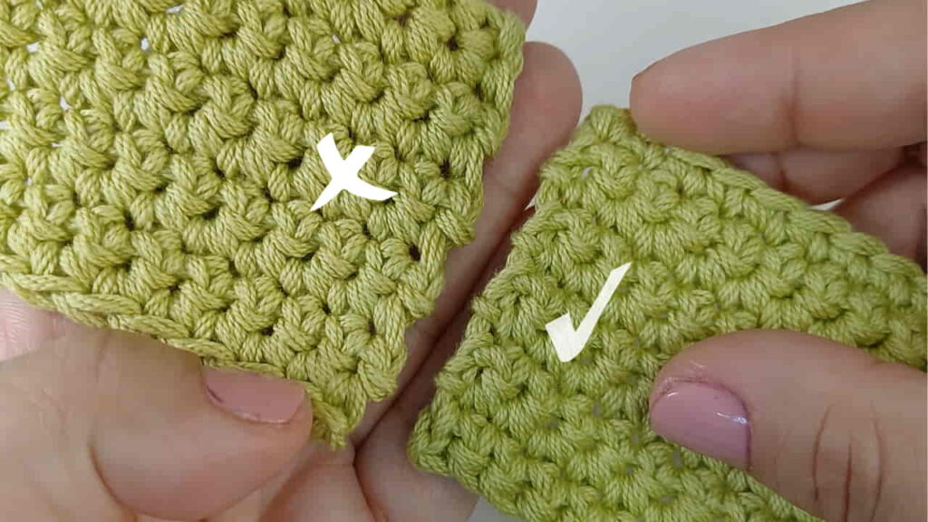 Cómo tejer bordes rectos en medio punto o punto bajo a crochet-Crochet con Sole