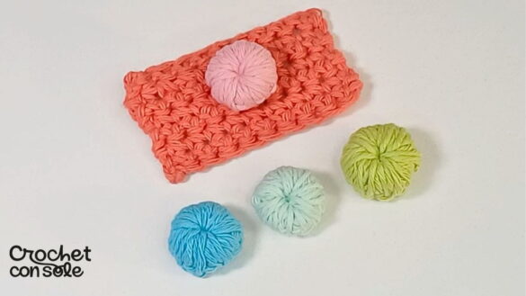 Cómo tejer botones a crochet y coserlos fácilmente