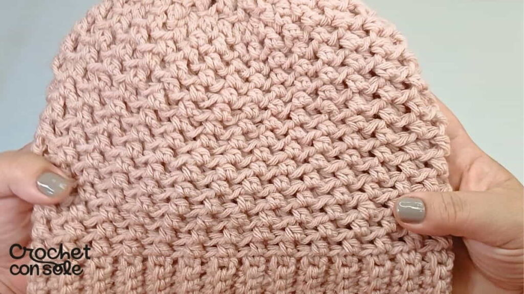 Cómo tejer un gorro fácil a crochet desde el elástico