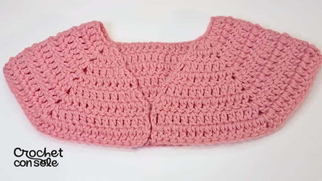 Canesú en V a crochet: cómo calcularlo para cualquier talla (fórmula fácil)