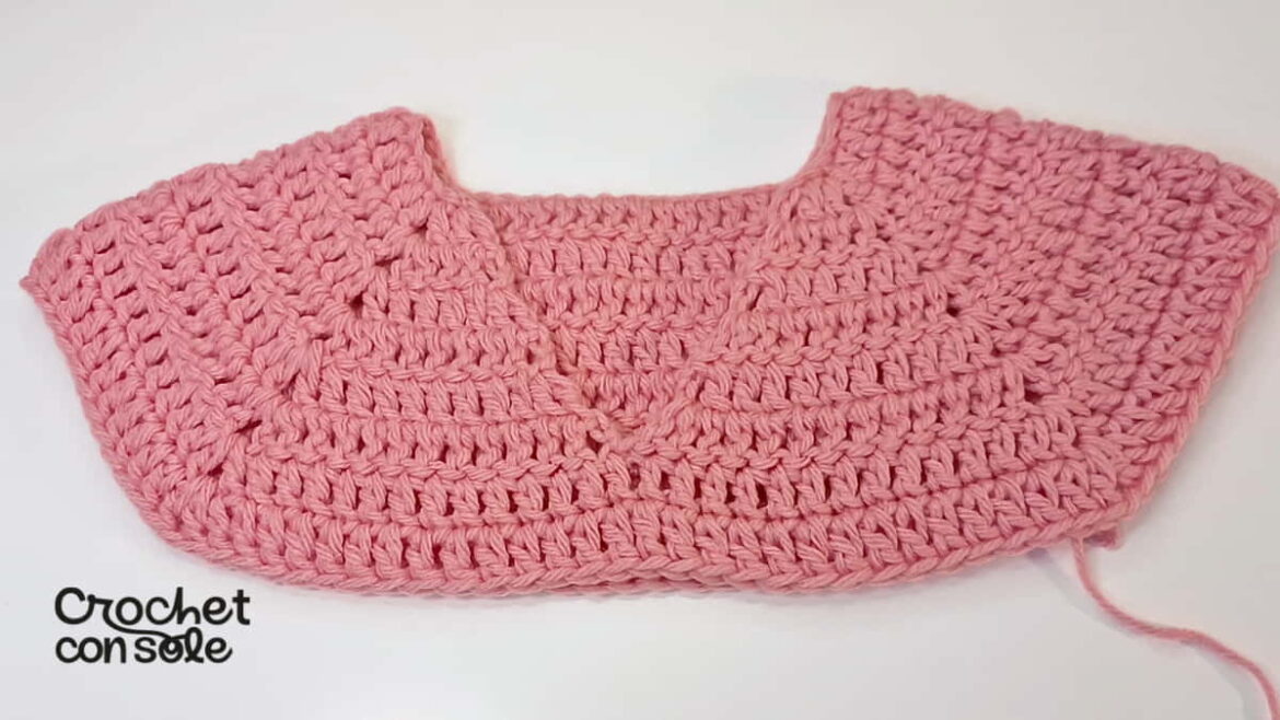 Canesú en V a crochet: cómo calcularlo para cualquier talla (fórmula fácil)