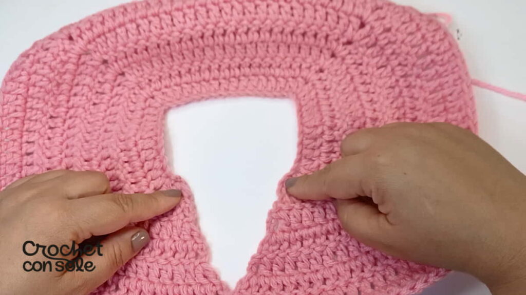 Canesú en V a crochet: cómo calcularlo para cualquier talla (fórmula fácil)