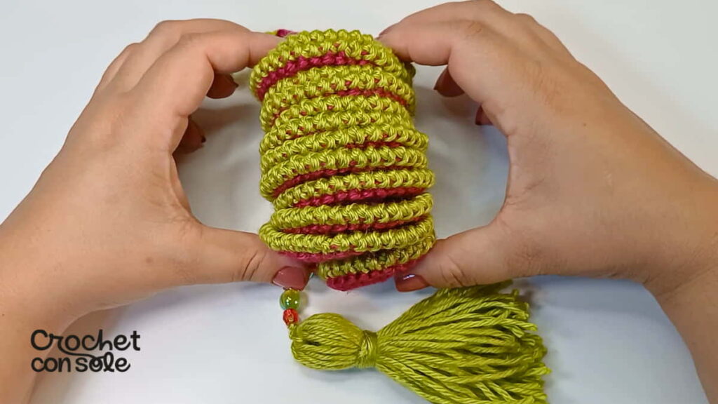 Espiral de viento a crochet fácil (wind spinner paso a paso)