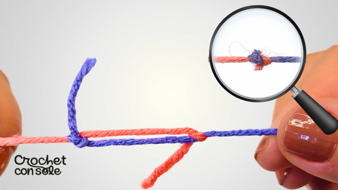 Nudo del pescador para unir lanas – Clásico, fuerte y fácil