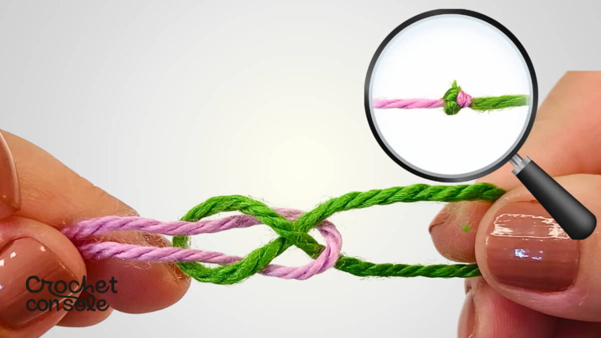 Nudo del tejedor para unir lanas – Ideal para distintos grosores